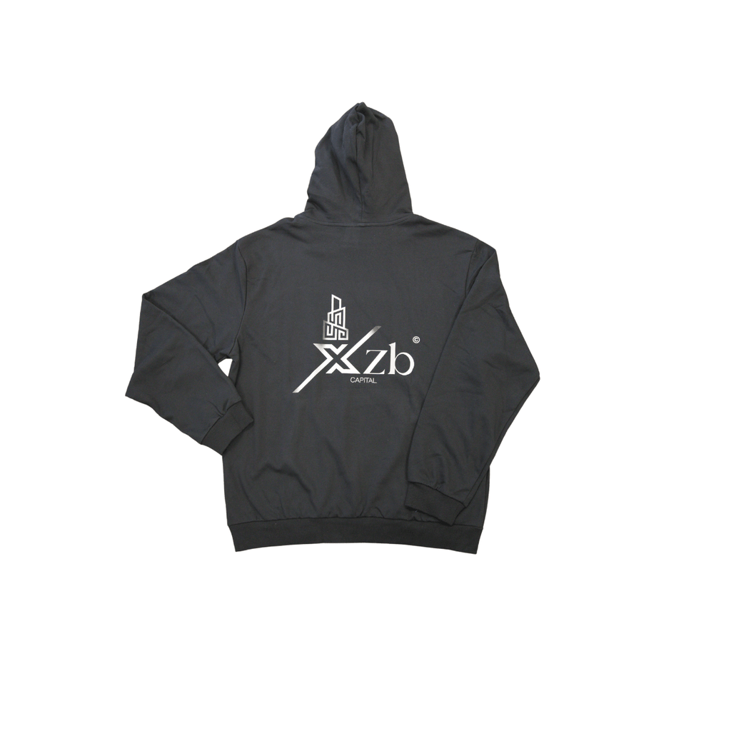 Unisex Black Pullover Hoodie