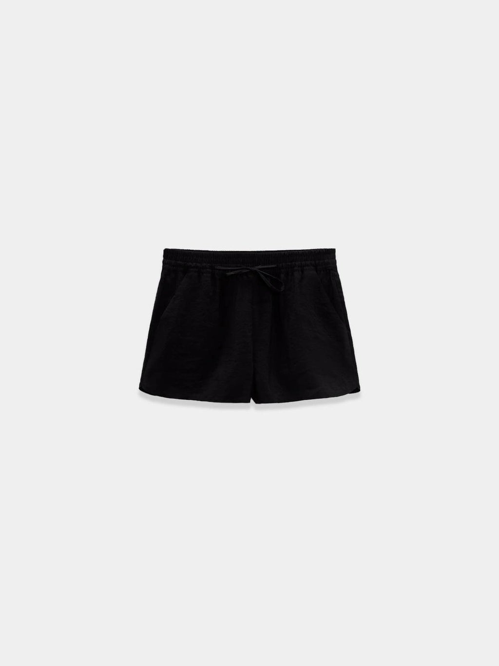 Cerulean Breeze Tie-Detail Shorts