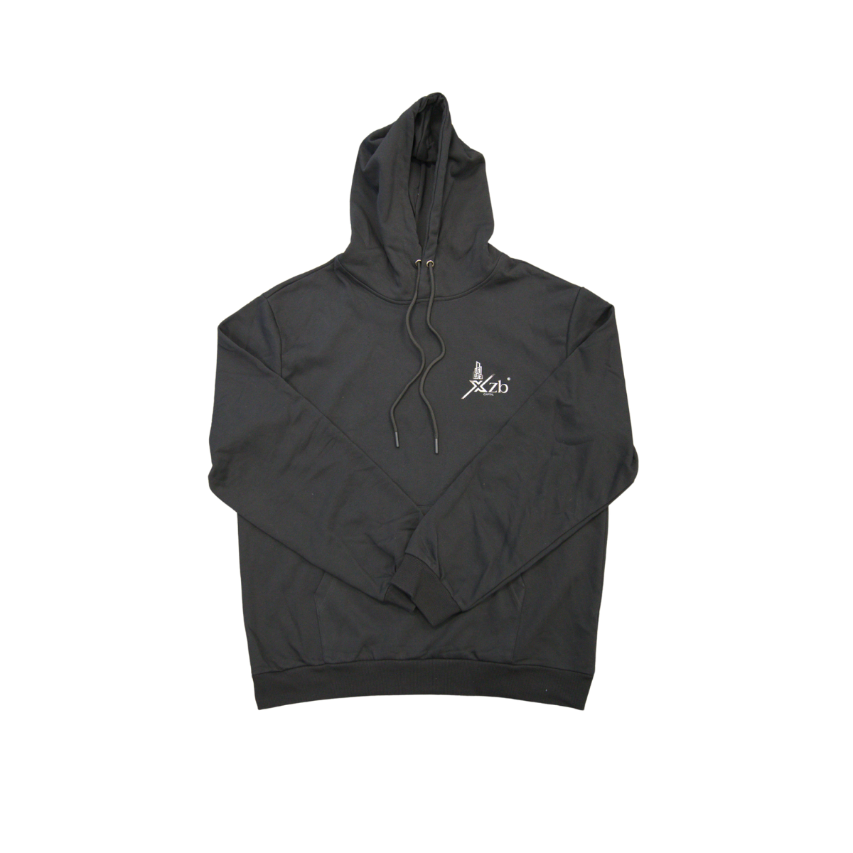 Unisex Black Pullover Hoodie